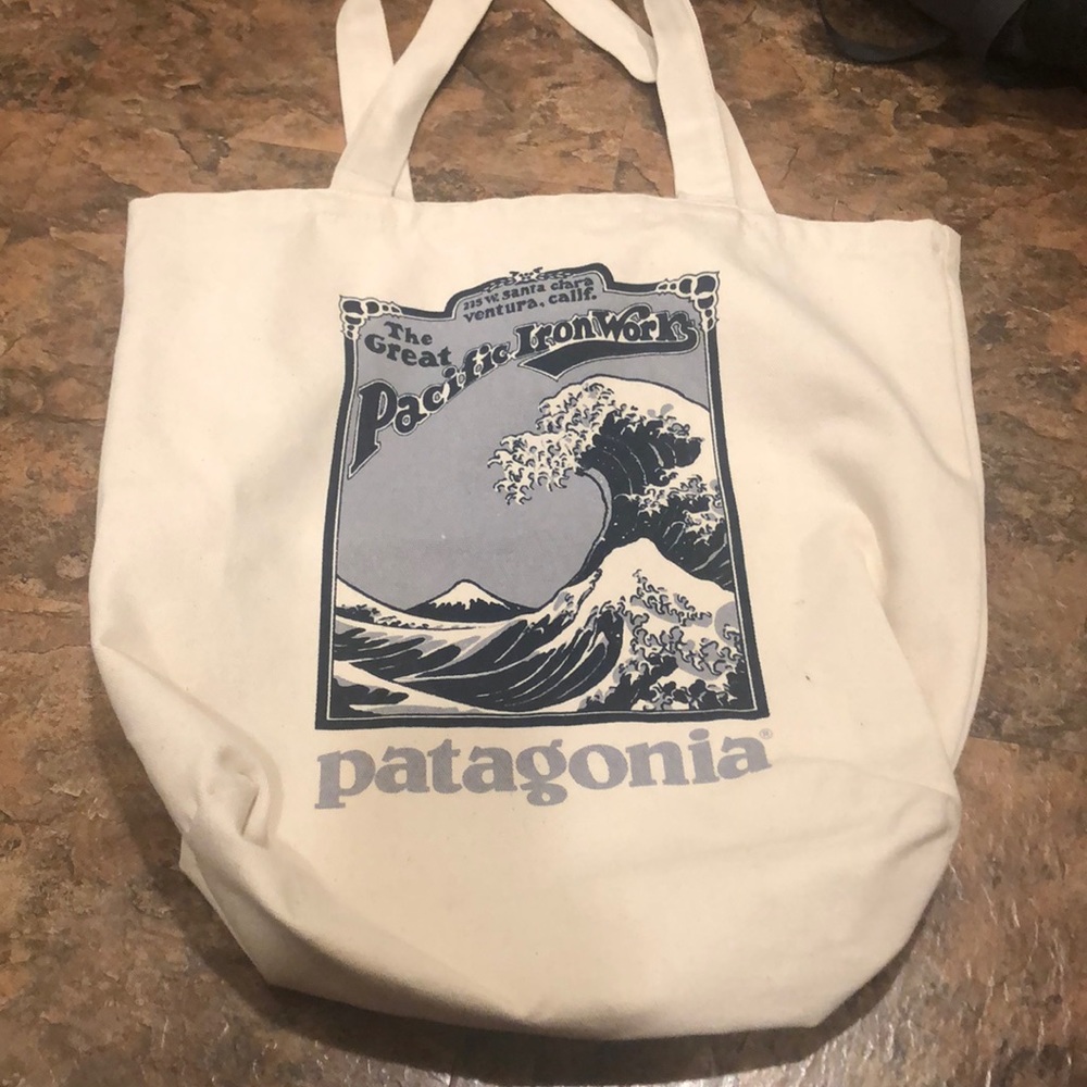 Patagonia tote bag